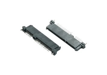 SATA 7+15P 母座单排DIP